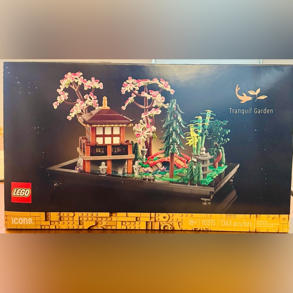 Lego Icons Tranquil Garden 10315 Brand New!